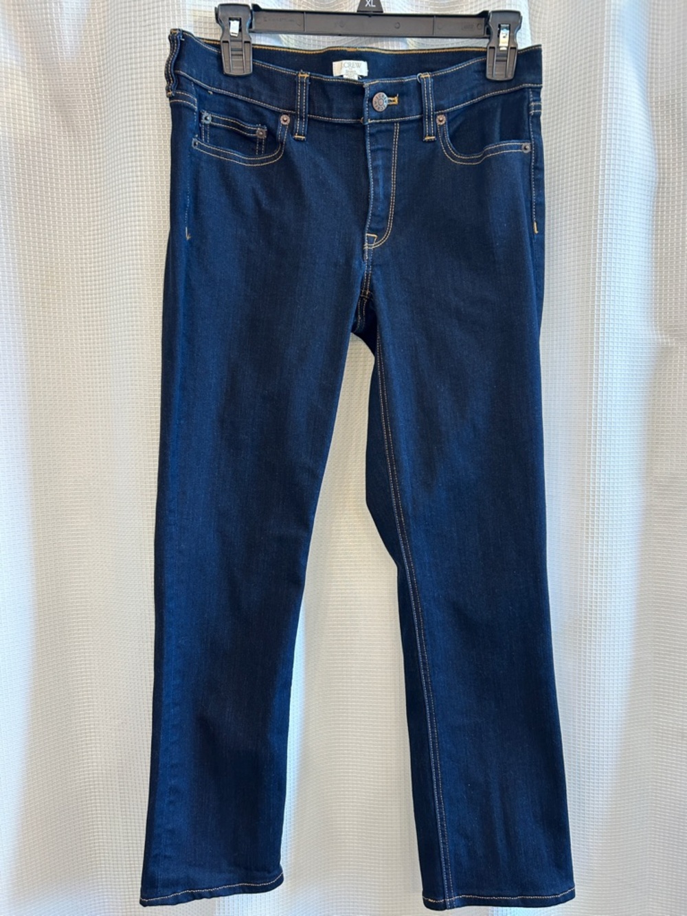 J Crew Dark Wash Straight Leg Jeans NWOT, Size 28S